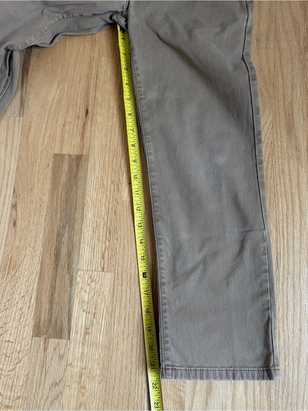 Bundle Cat & Jack Boys Straight Leg Chino Pants Size 8 Dark Khaki - Picture 8 of 10